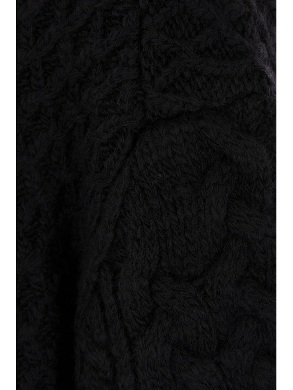 Y'S Sweaters Black Knitted - jentestore_global