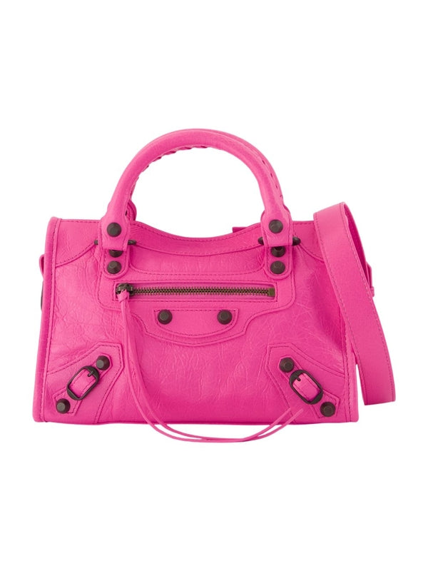 Balenciaga City Mini Pink Tote Bags