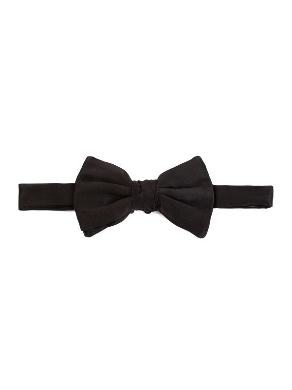 Black Silk Bow Tie