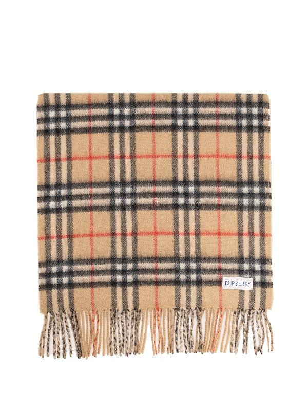 Reversible Check Cashmere
  Scarf