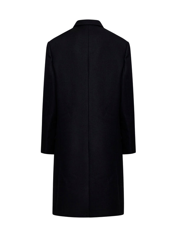 Double-Breasted Wool Coat