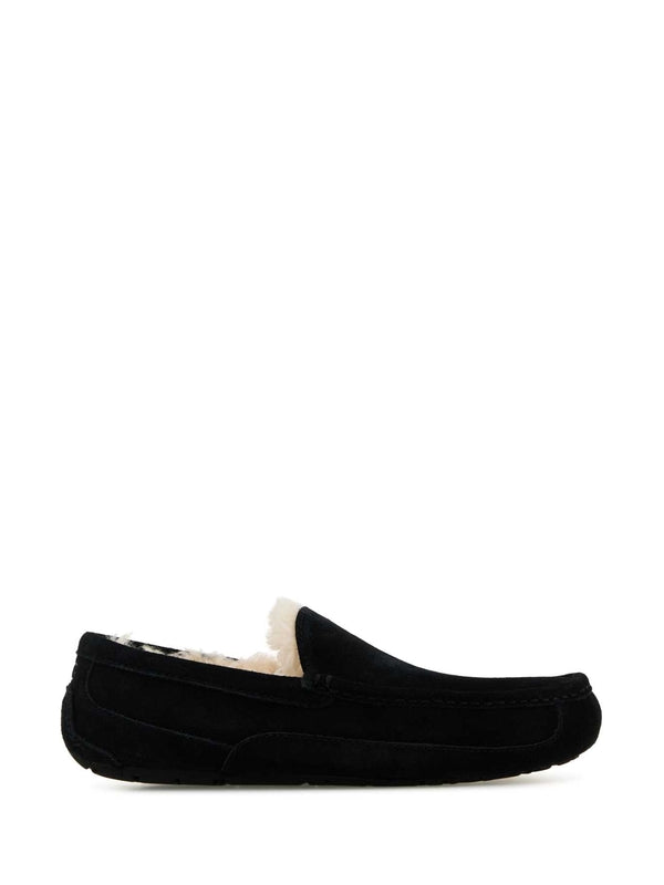 Ascot Suede Shearling Loafers