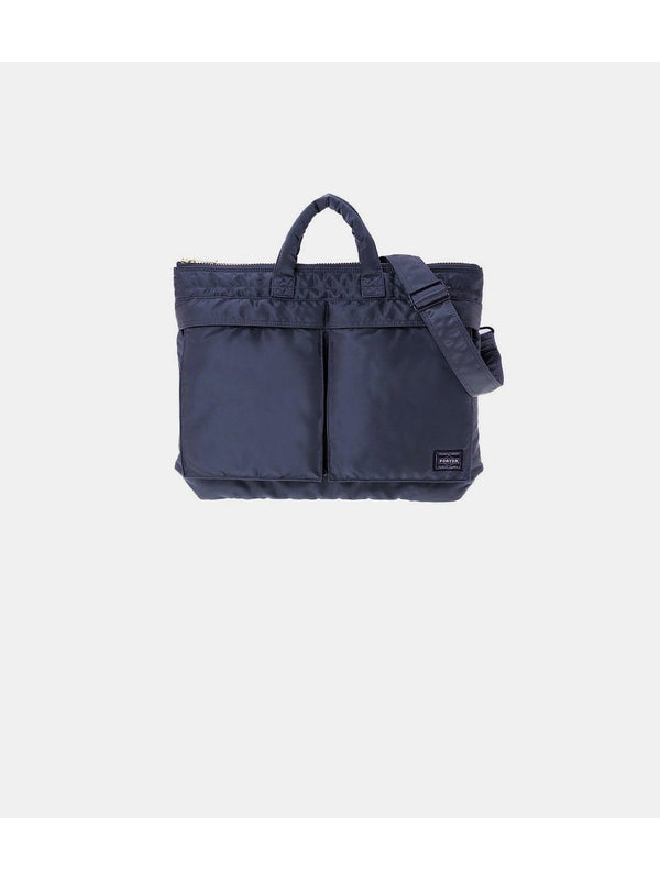 Porter Navy Tote Bags