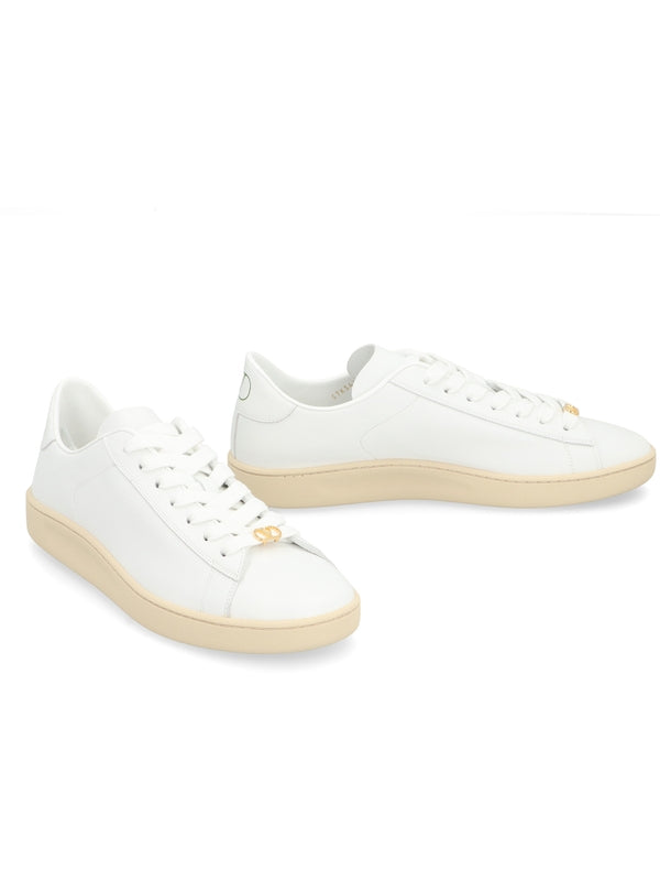 Valentino White Low Top Sneakers