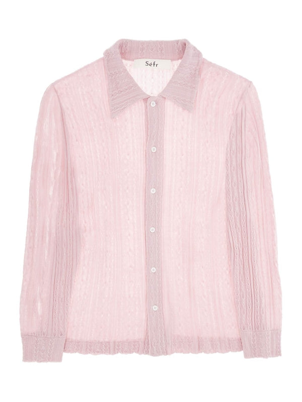 Riku Sheer Wool Shirt