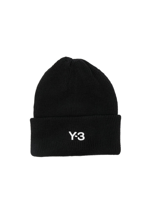 Y-3 Black Beanies
