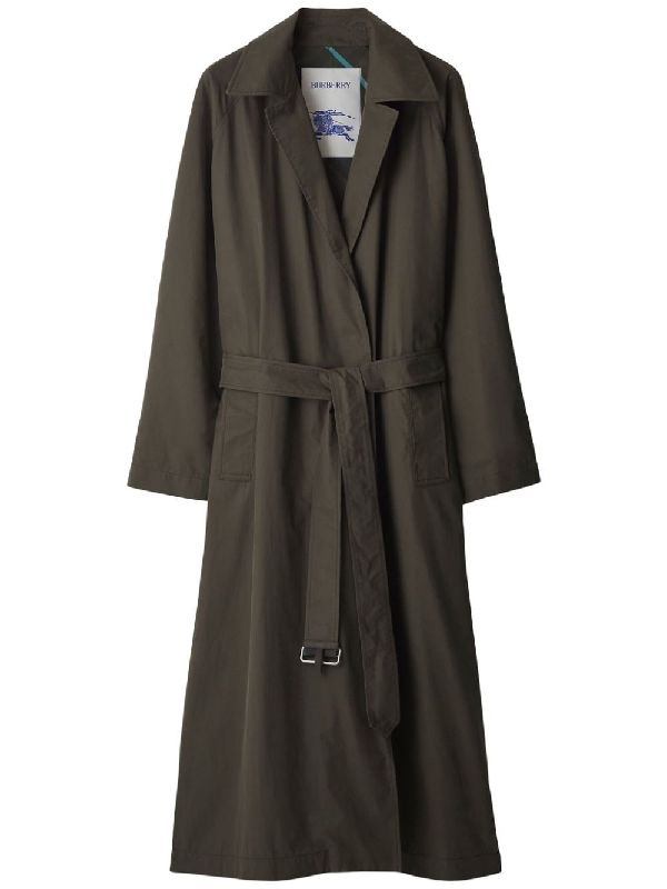 Check Reversible Trench Coat