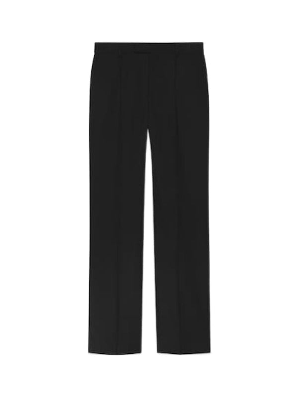 Web Label Wool Blend Pants