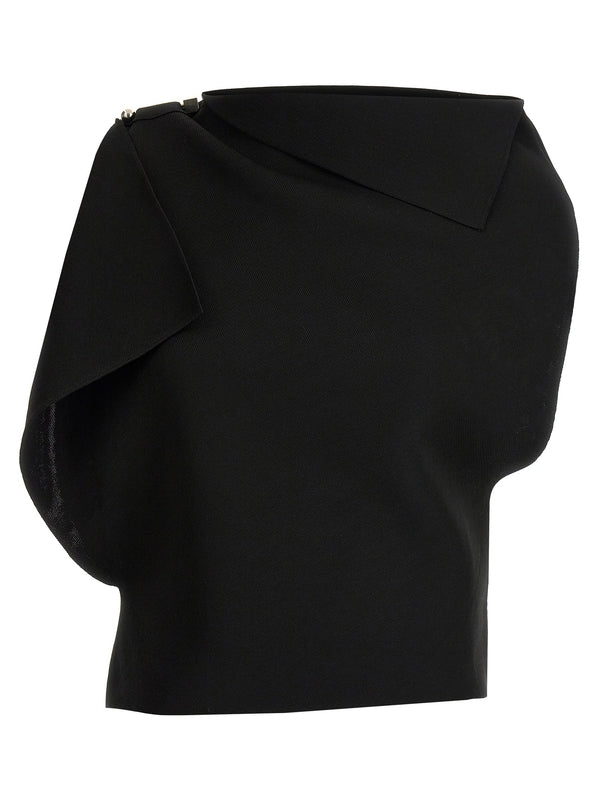 Trapeze Brooch
  Decoration Drape Top