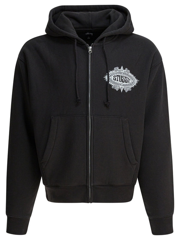 Stussy Black Hoodies