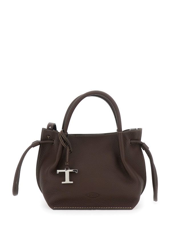Tod'S Brown Tote Bags