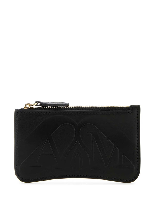 Alexander Mcqueen Black Card Holders