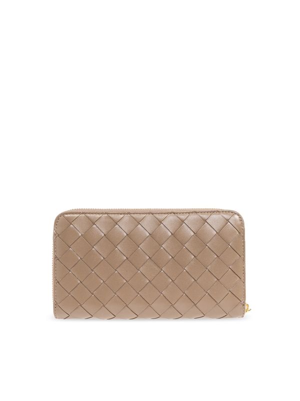 Intrecciato
  Leather Long Wallet