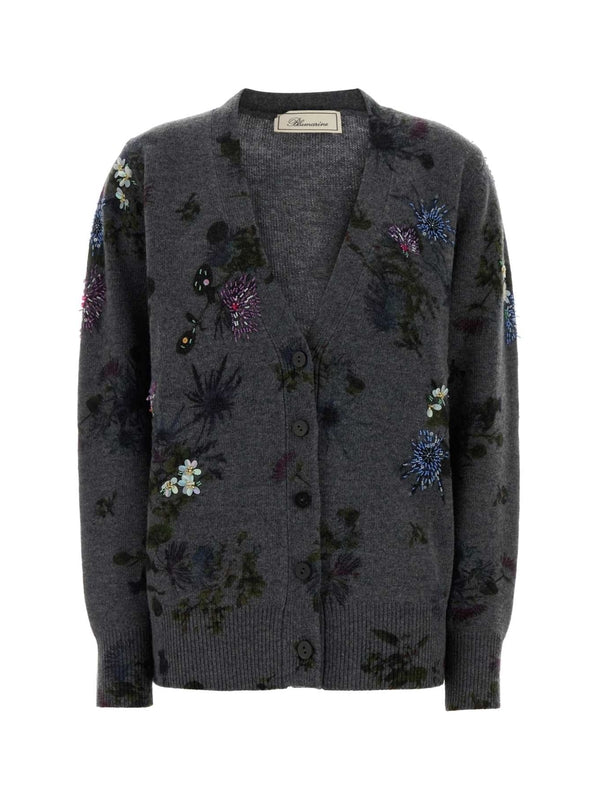 Blumarine Blue Cardigans