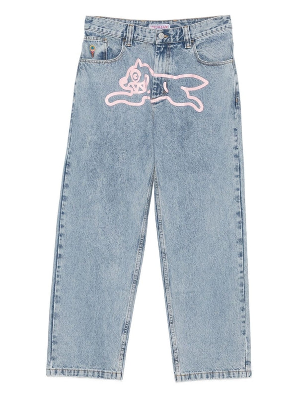 Ice Cream Blue Denim Pants