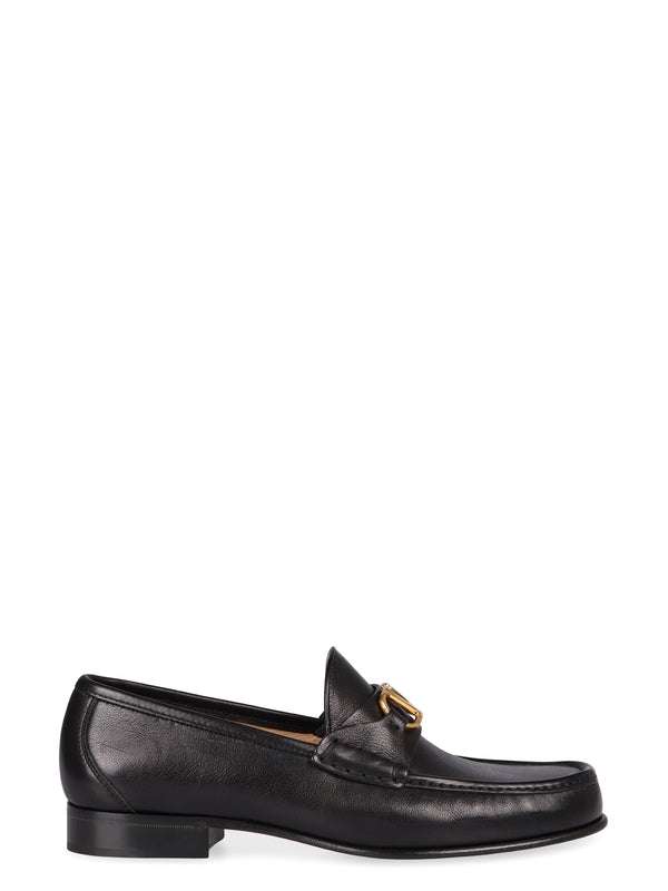 Valentino Black Loafers