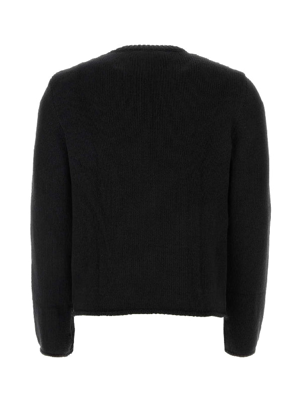 Open Side Cotton Linen Knit