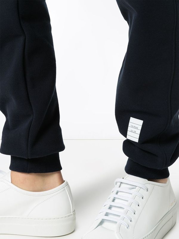 4-Bar Drawstring Cotton Jogger Pants