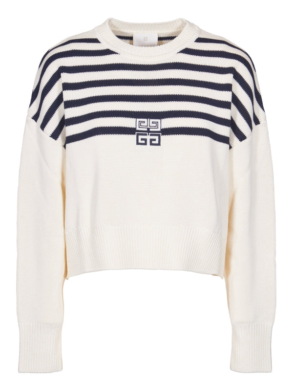 4g Stripe Wool Blend Knit