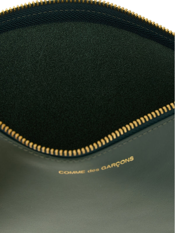 Comme Des Garcons Green Coin Purses