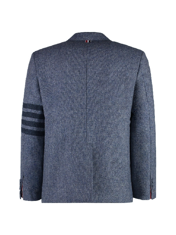 4-Bar Wool Single Jacket