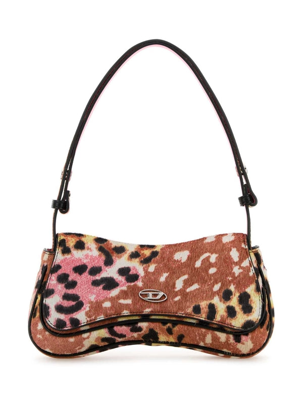 プレイヒョウ柄カーフヘアショルダー
バッグ