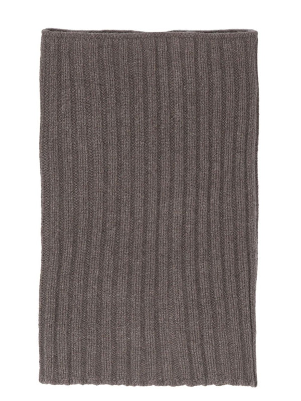 Cashmere Wool Rib Muffler