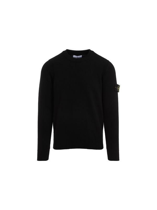 Wappen Patch Wool Blend Knit