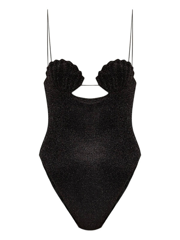Oseree Black Beachwear