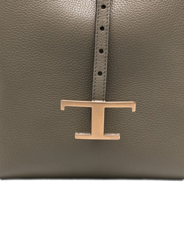 Tod'S Gray Shoulder Bag