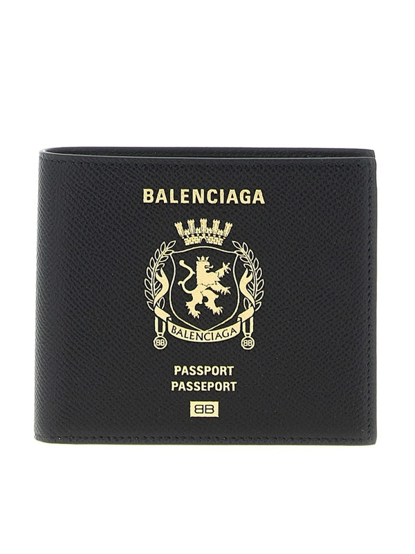 Passport Square Leather Wallet