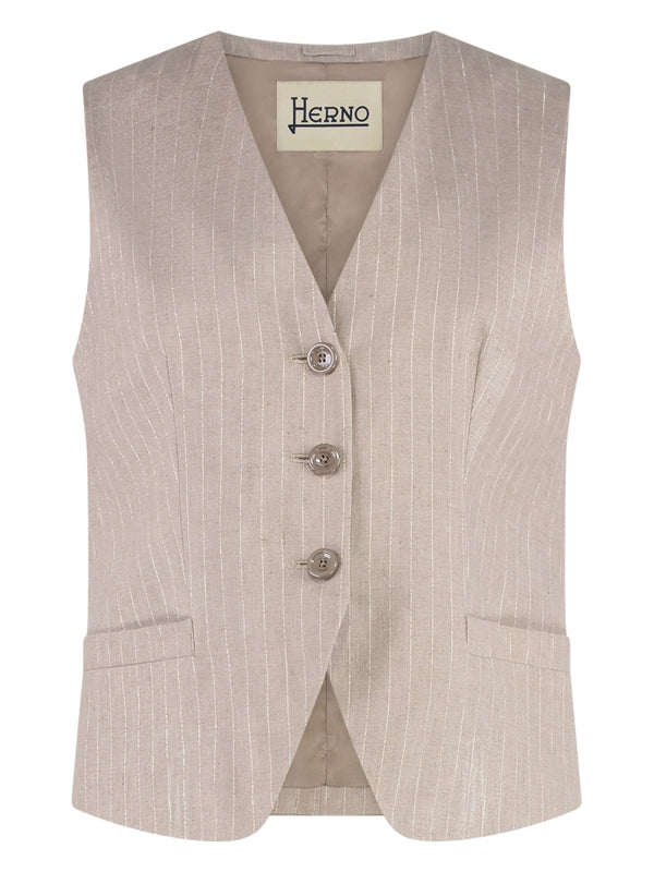 Stripe Tailored Vest