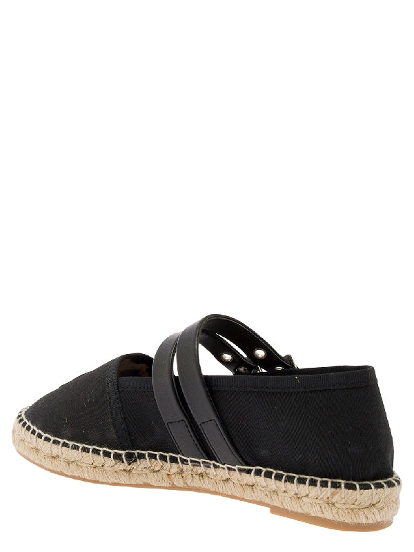 Buckle Strap Espadrille Sandals