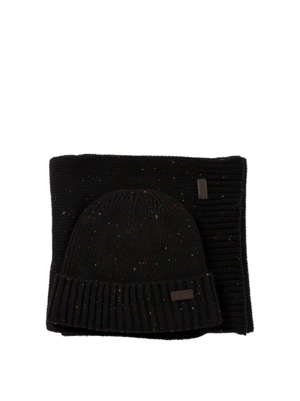 Carlton Fleck Beanie Muffler Set