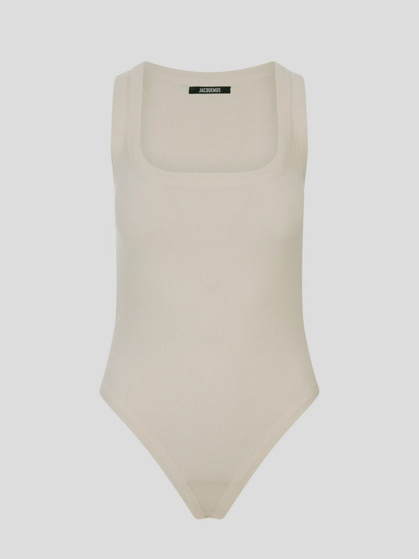 White Cotton Bodysuit