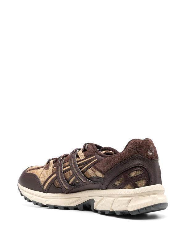 Asics Brown Low Top Sneakers