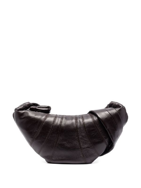 Croissant Nappa Leather Small Shoulder Bag