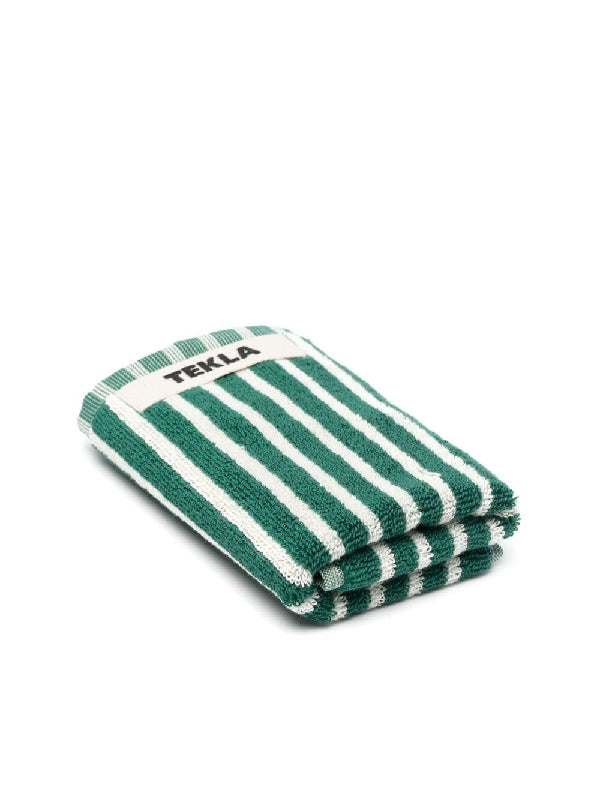 Logo Patch Stripe Towel