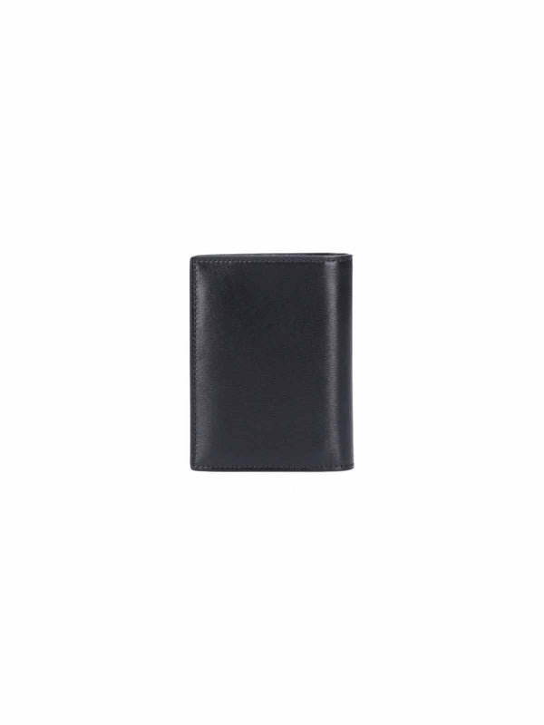 Cassandra Logo Leather Bi-Fold Wallet