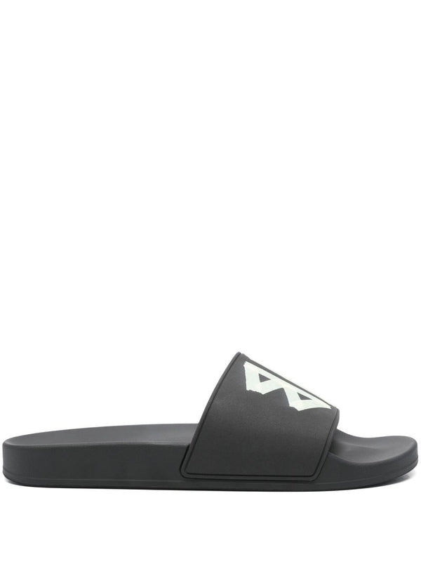 Balenciaga Sandals Black Slides