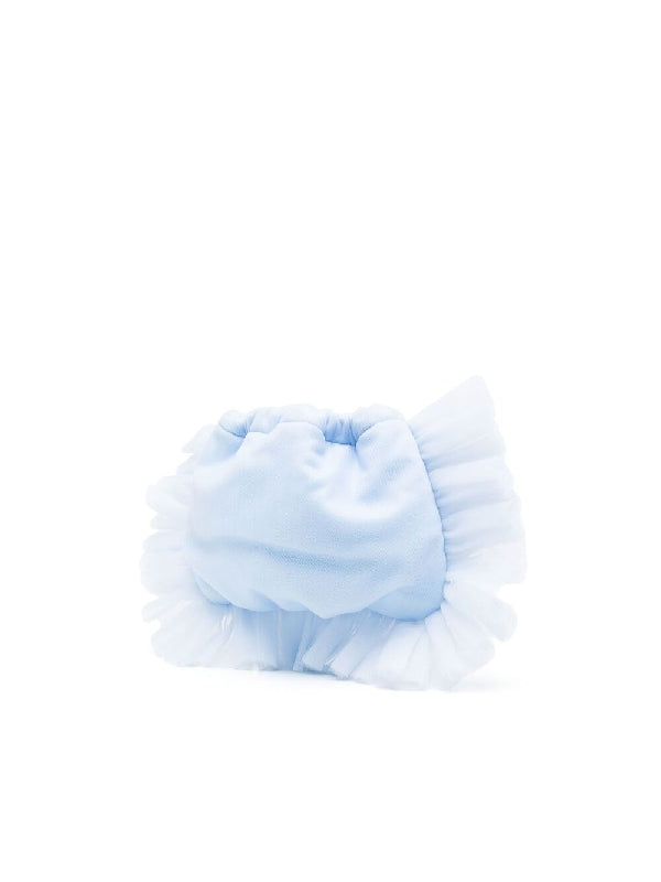 Ruffle Detail Shoulder Bag