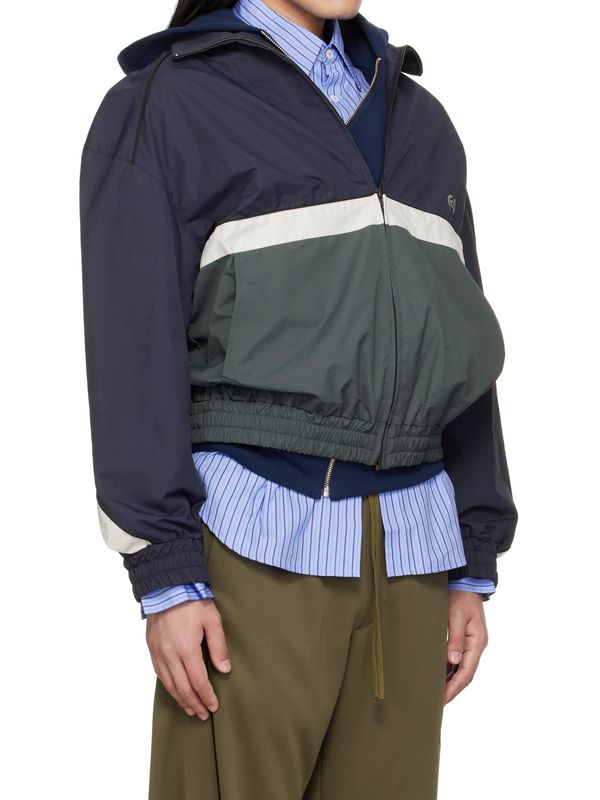 Logo Embroidered Technical Jacket