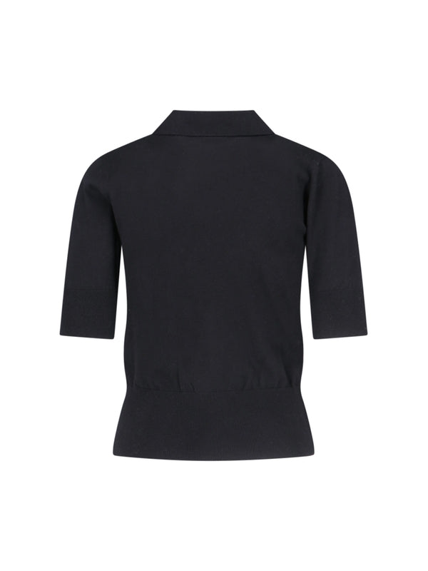 Cotton Cashmere Polo Shirt - Jente