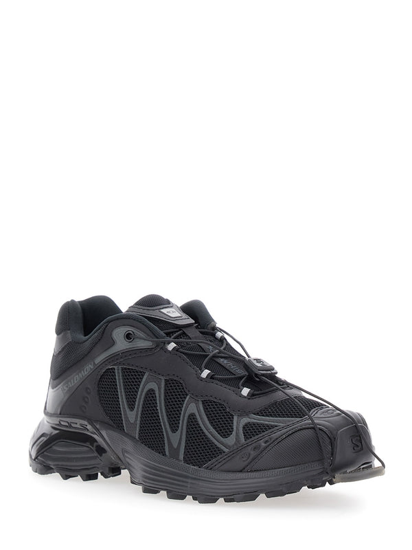 Salomon Black Low Top Sneakers
