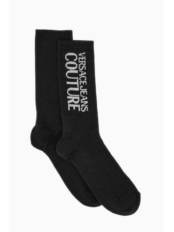 Logo Jacquard Socks