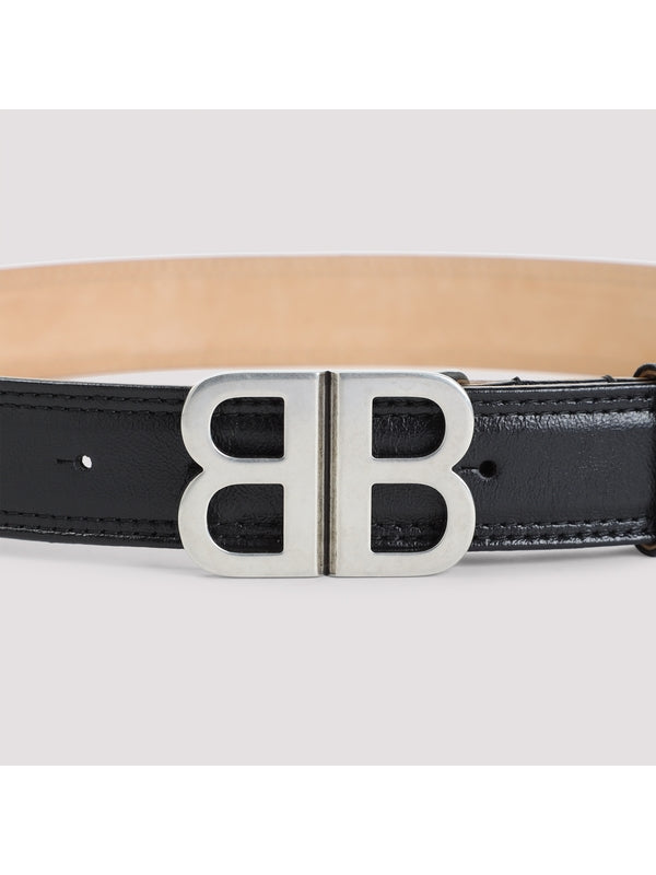 BB Logo Leather Belt