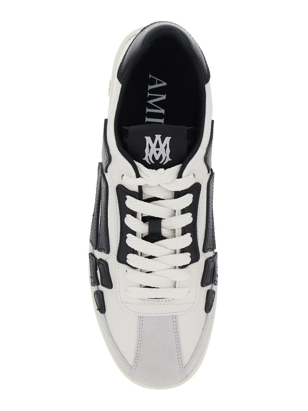 PACIFIC BONES Leather Low-Top Sneakers
