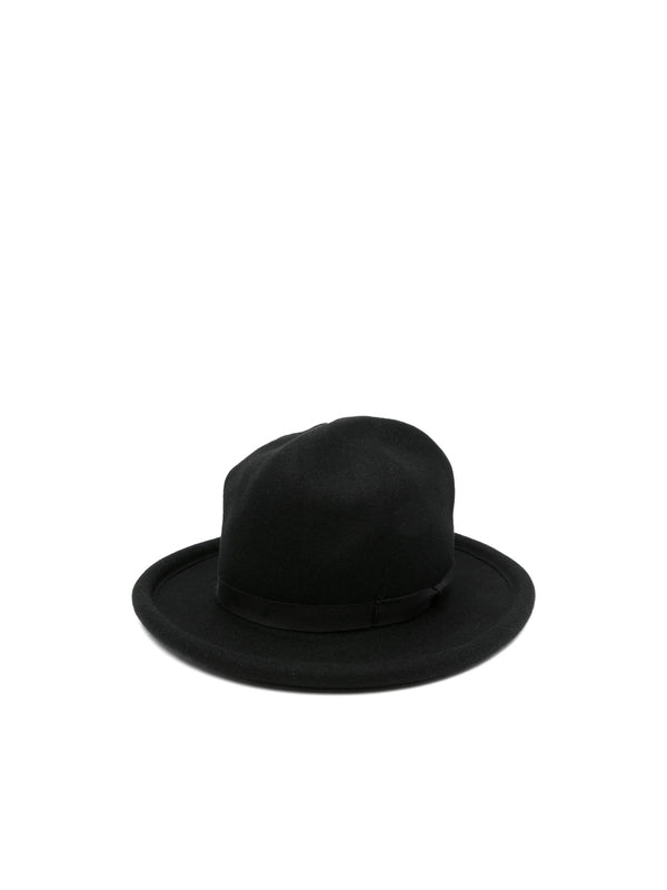 Yohji Yamamoto Black Fedora