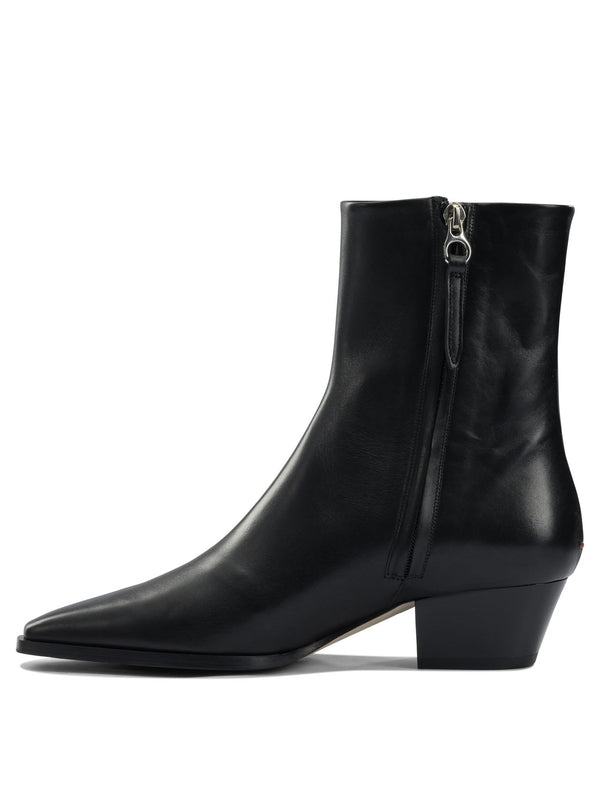 Aeyde Black Ankle Boots