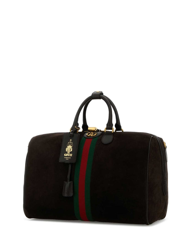 Gucci Savoy Medium Brown Boston Bags